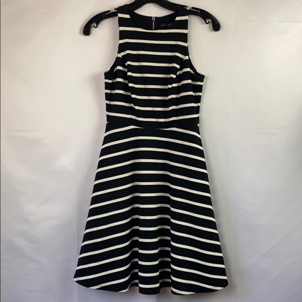 White House Black Market stripe dress